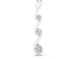 White gold Three-Stone Round Brilliant Prong Set Pendant_3