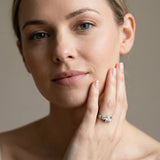 White gold Three-Stone Round Brilliant Split Shank Prong Set Ring_28