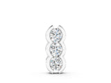 White gold Three Stone Round Diamond Shared Prong Pendant_3