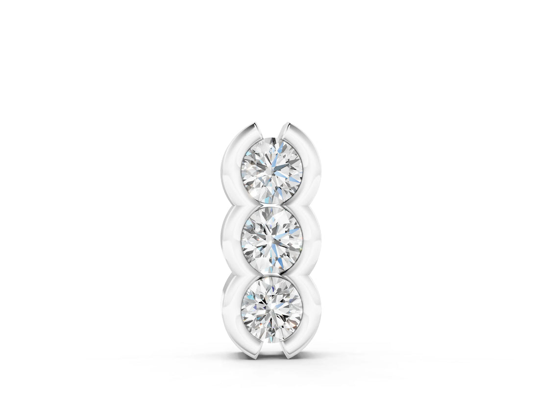 White gold Three Stone Round Diamond Shared Prong Pendant_6
