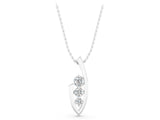 White gold Three-Stone Round Prong-Set Pendant_7