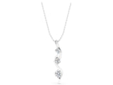 White gold Three-Stone Round Prong-Set Swirl Pendant_15