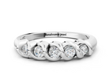 White gold Twist Prong Round Diamond Eternity Band_18