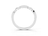 White gold Twisted Garnet Marquise Pavé Band with Shared Prong Setting_9