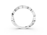 White gold Twisted Infinity Band with No Stone_15