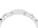 White gold Twisted Marquise Emerald Pavé Band with Shared Prong Setting_33