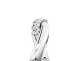 White gold Twisted Pavé Round Diamond Infinity Band_25