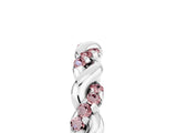 White gold Twisted Pavé Round Morganite Eternity Band_11