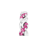 White gold Twisted Pavé Round Pink Sapphire Eternity Band_23