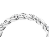 White gold Twisted Pave Round Diamond Eternity Band with Prong Setting_39
