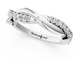 White gold Twisted Pave Round Diamond Infinity Band_42