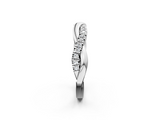 White gold Twisted Pave Round Diamond Infinity Band_43