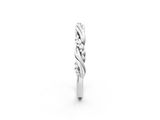 White gold Twisted Rope Solitaire Band_54