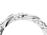 White gold Twisted Rope Solitaire Band_56
