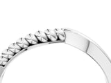 White gold Twisted Solitaire Round Cut Knife Edge Prong Ring_16