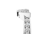 White gold U-Shaped Pavé Round Diamond Contour Band with Shared Prong Setting_29