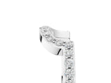 White gold U-Shaped Pavé Round Diamond Contour Band_17
