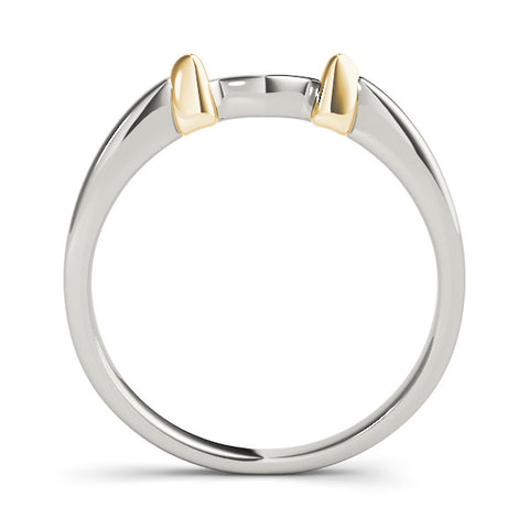 Yellow gold Bamboo-Inspired Plain Metal Band 1