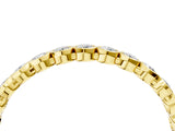 Yellow gold Bezel-Set Round Diamond Eternity Band_6