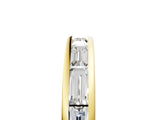 Yellow gold Channel-Set Baguette Diamond Eternity Band_9
