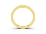 Yellow gold Channel Set Princess Cut Amethyst Eternity Band_27