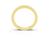 Yellow gold Channel Set Princess Cut Peridot Eternity Band_63