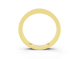 Yellow gold Channel Set Princess Cut Ruby Eternity Band_39