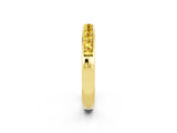Yellow gold Channel Set Princess Cut Yellow Sapphire Eternity Band_20