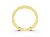 Yellow gold Channel Set Princess Cut Yellow Sapphire Eternity Band_51