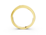 Yellow gold Channel Set Round Diamond Eternity Band_82
