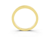 Yellow gold Channel Set Round Green Sapphire Eternity Band_9