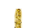 Yellow gold Channel Set Round Yellow Sapphire Eternity Band_23