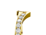 Yellow gold Chevron Diamond Pavé Twist Band_7