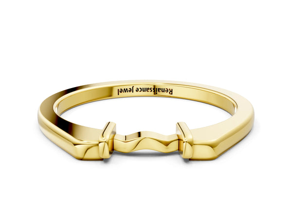 Yellow gold Classic Knot Twist Band
