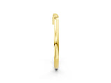 Yellow gold Classic Knot Twist Band_64