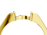 Yellow gold Classic Knot Twist Band_66