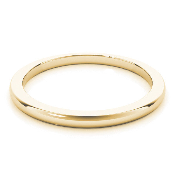 Yellow gold Classic Plain Metal Band 1