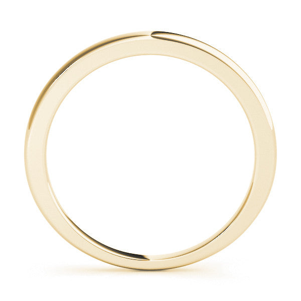 Yellow gold Classic Plain Metal Band 2