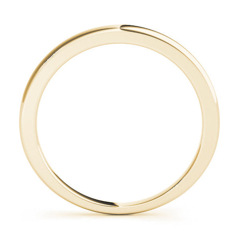 Yellow gold Classic Plain Metal Band 2