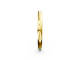 Yellow gold Classic Plain Metal Band_104