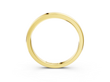 Yellow gold Classic Plain Metal Band_105