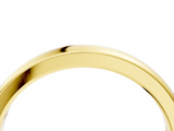 Yellow gold Classic Plain Metal Band_106