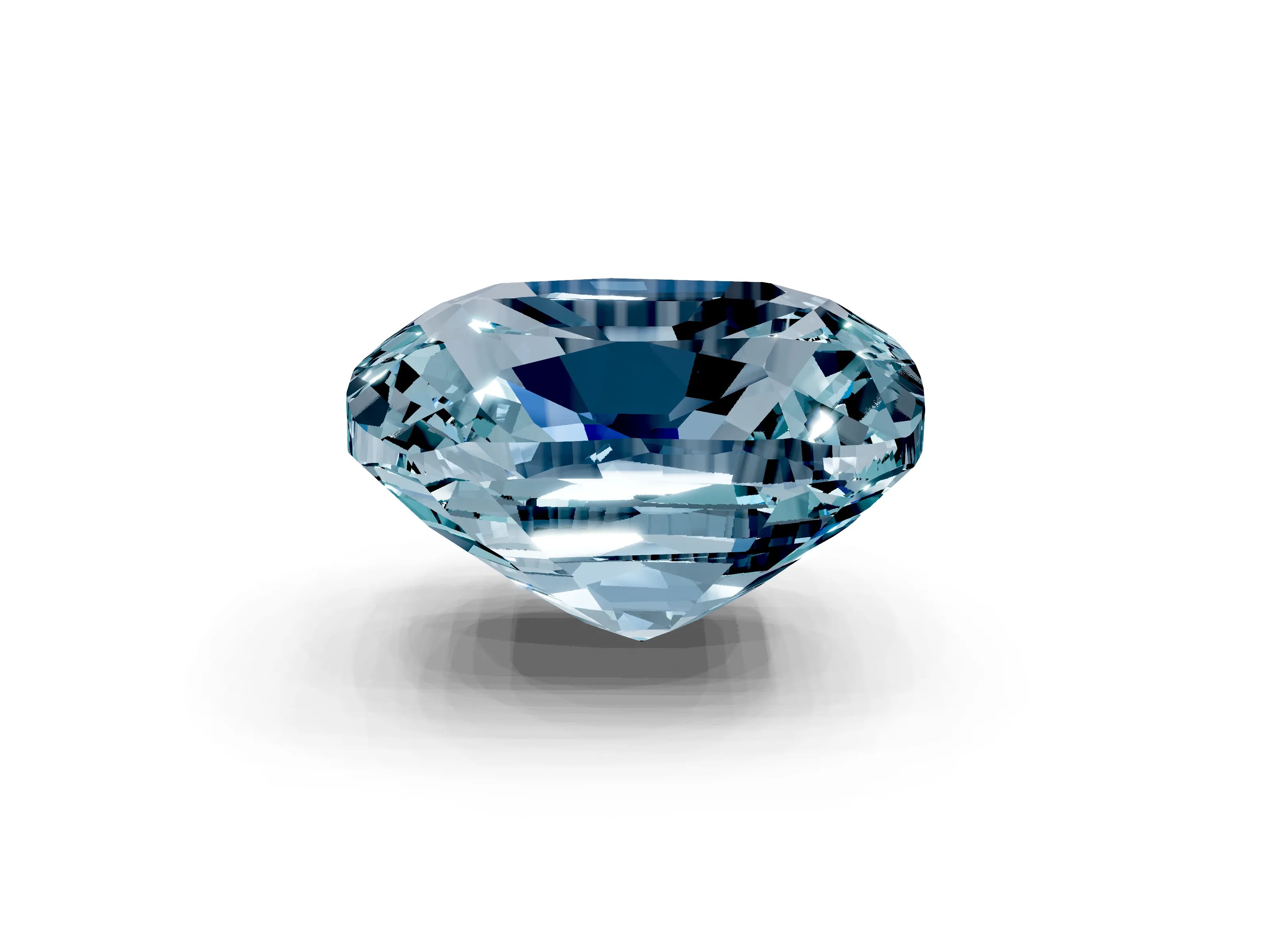 Yellow gold Cushion Cut Diamond Cluster Pavé Band with Four-Prong Setting_2