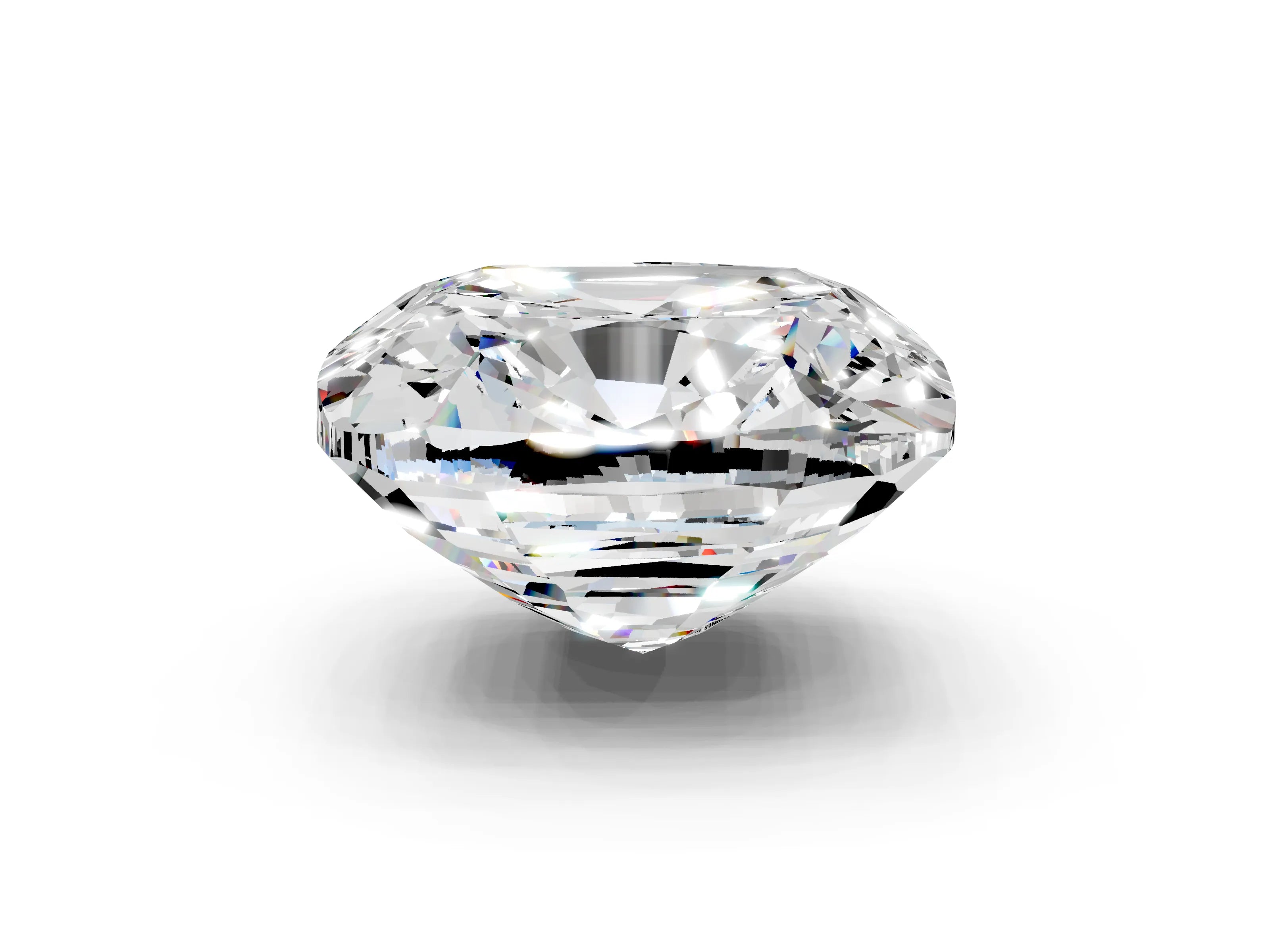 Yellow gold Cushion Cut Diamond Cluster Pavé Band with Four-Prong Setting_3