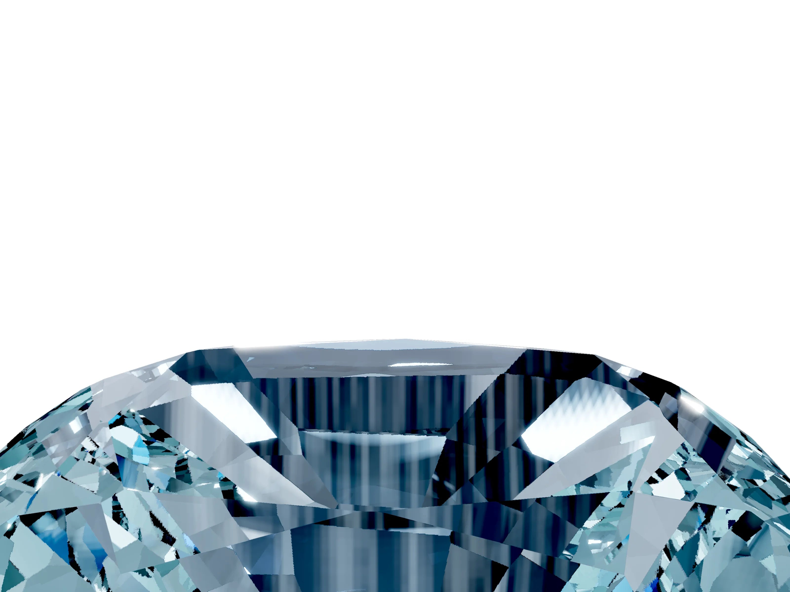 Yellow gold Cushion Cut Diamond Cluster Pavé Band with Four-Prong Setting_4