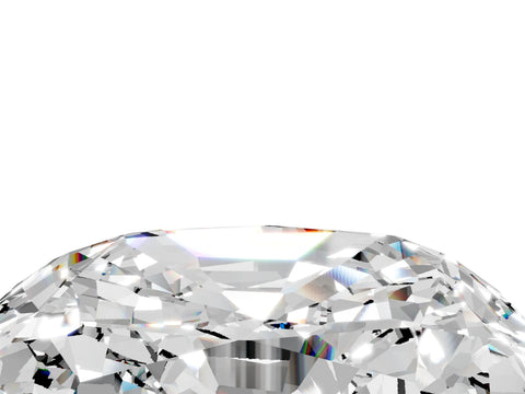 Yellow gold Cushion Cut Diamond Cluster Pavé Band with Four-Prong Setting_4