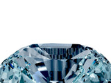 Yellow gold Cushion Cut Diamond Cluster Pavé Band with Four-Prong Setting_5
