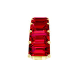 Yellow gold Emerald Cut Ruby Prong-Set Eternity Band_11
