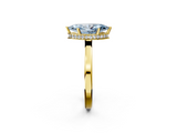 Yellow gold Fancy Blue Marquise  Cut Solitaire Engagement Ring with Four-Prong Setting on a Classic Band_22