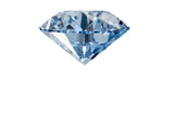 Yellow gold Fancy Blue Round  Cut Diamond Ring with Baguette Side Stones, Channel Set Band, and Four-Prong Setting_16